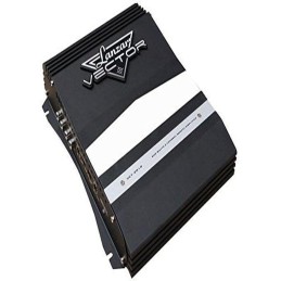 Lanzar 2-Channel High Power MOSFET Amplifier - Slim 800 Watt Bridgeable Mono Stereo 2 Channel Car Audio Amplifier-Crossover