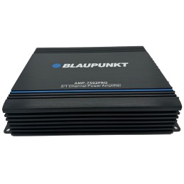 BLAUPUNKT 7502PRO Car Audio 2-Channel Full Range 2 Ohm Stable Amp Amplifier 1500 Watts Max | Slim and Compact