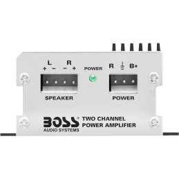 BOSS Audio Systems CE102 2 Channel Car Amplifier - 100 Watts, Full Range, Class A/B, IC (Integrated Circuit)