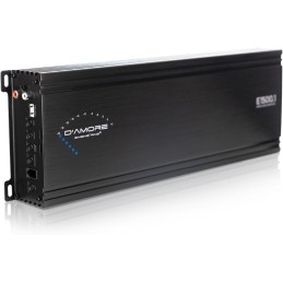 D’Amore Engineering - 2 Channel Car Audio Amplifier, 350 Watt Amp Car Audio with 2 Ohms Stable, Clean D Amplifier Technology &