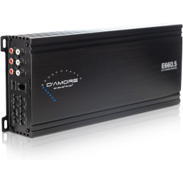 D’Amore Engineering - 2 Channel Car Audio Amplifier, 350 Watt Amp Car Audio with 2 Ohms Stable, Clean D Amplifier Technology &