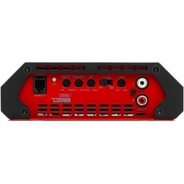 DS18 S-1100.2/RD Car Audio Amplifier – Full-Range, Class Ab, 2 Channel Amplifier, 1100 Watts (Red)