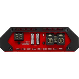 DS18 S-1100.2/RD Car Audio Amplifier – Full-Range, Class Ab, 2 Channel Amplifier, 1100 Watts (Red)