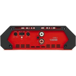 DS18 S-1100.2/RD Car Audio Amplifier – Full-Range, Class Ab, 2 Channel Amplifier, 1100 Watts (Red)