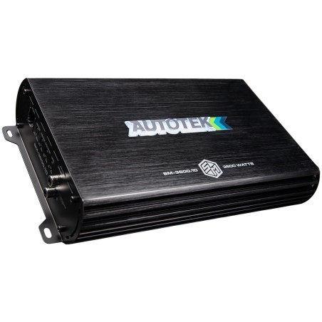 Autotek Street Machine SM-3000.2D 3000 Watt Two Channel Car Audio Amplifier - High Output, Class D, 2, 4, Mono Bridged at 4 Ohm