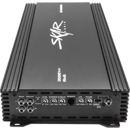 Skar Audio RP-4500.1D Monoblock Class D MOSFET Amplifier with Remote Subwoofer Level Control, 4500W
