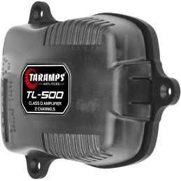 Taramp's TL 500 Amplifier 90 Watts RMS at 2 Ohms, 2x 45 Watts RMS, 2 Channels Class D, Car Audio Amp, Stereo, A.R.T System,