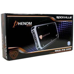 Rockville RXA-T1 1500 Watt Peak/370w CEA Rated RMS 2 Channel Amplifier Car Stereo Amp