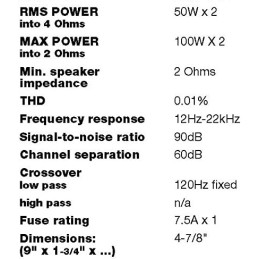 Sound Storm Laboratories EV2.200 Evolution 200 Watt, 2 Channel, 2 to 8 Ohm Stable Class A/B, Full Range Car Amplifier, Gun Metal