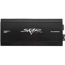 Skar Audio RP-1200.1D Monoblock Class D MOSFET Amplifier with Remote Subwoofer Level Control, 1200W