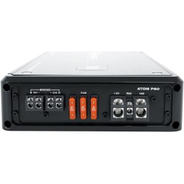 Rockville Atom P60 4800 Watt Peak/1200w RMS 2 Channel Car/ATV Amplifier w Meter