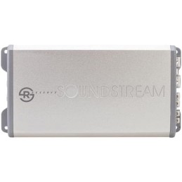 Soundstream RSM4.1200D, Compact Class-D Subwoofer Amplifier, 1,200 Watts Small Class D 4 Channel Amplifier, 220 Watts RMS 2