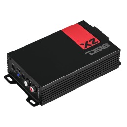 DS18 X2 Amplifier 2-Channel Class D Full Range 2 x 140 Watts RMS @ 4-ohm, Ultra Compact Amplifier, Great Compact Amp for