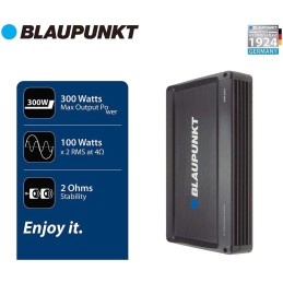 Blaupunkt AMP2002 2000watts 2-Channel, Full-Range Amplifier Car SUV and More