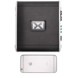 NVX VADM2 2-Channel Full-Range Class D Amplifier 880W Max, 440W RMS High Power, 2/4-ohm stable, High/Low Pass X-over, for