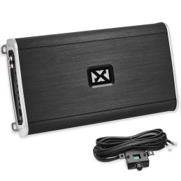 NVX VADM2 2-Channel Full-Range Class D Amplifier 880W Max, 440W RMS High Power, 2/4-ohm stable, High/Low Pass X-over, for