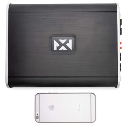 NVX VADM2 2-Channel Full-Range Class D Amplifier 880W Max, 440W RMS High Power, 2/4-ohm stable, High/Low Pass X-over, for