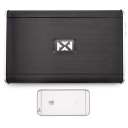 NVX VADM2 2-Channel Full-Range Class D Amplifier 880W Max, 440W RMS High Power, 2/4-ohm stable, High/Low Pass X-over, for