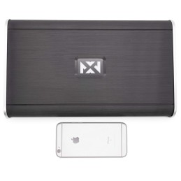 NVX VADM2 2-Channel Full-Range Class D Amplifier 880W Max, 440W RMS High Power, 2/4-ohm stable, High/Low Pass X-over, for