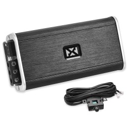 NVX VADM2 2-Channel Full-Range Class D Amplifier 880W Max, 440W RMS High Power, 2/4-ohm stable, High/Low Pass X-over, for
