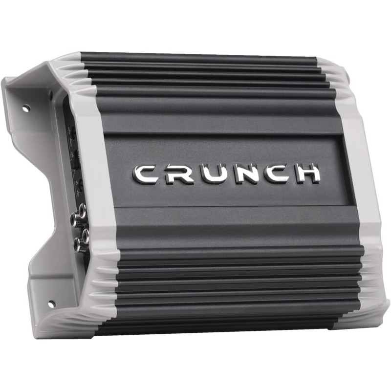 Crunch PZ2-2030.4D POWERZONE 2000 Watt Mono Amplifier, 4-Channel Car Audio Amplifier, Bass Remote Included