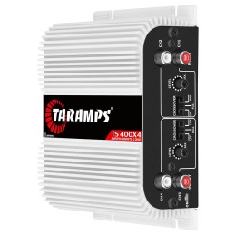 Taramps TS 400x4 400 watts RMS 4 Channels Full Range Car Audio Amplifier, 2 Bridged Channels, RCA Input Class D, Output Power,