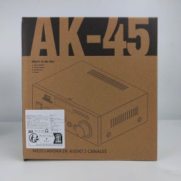 S-299 4.1-Kanal HiFi Verstärker, RMS 40Wx4+50W Bluetooth Mini Audio Verstärker Max. 800W Leistung Passiver Subwoofer Verstärker