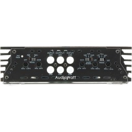 Blaupunkt AMP1404 Car Audio 4-Channel Amp Amplifier 1500 Watts Max Peak Power with Gravity Magnet Phone Holder Bundle