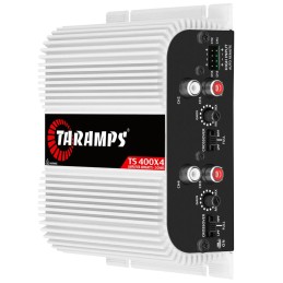 Taramps TS 400x4 with Automatic High Level Input 400 watts RMS 4 Channels Full Range Car Audio Amplifier RCA Input Class D 2