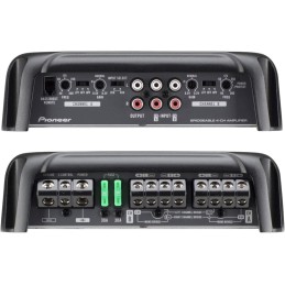 Pioneer GM-D9704 1600W Class D 4-Channel Car Amplifer, With Bass Remote