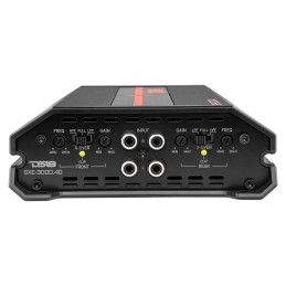 DS18 SXE-1200.4/RD Car Amplifier Stereo Full-Range Class A/B 4-Channel 60x4 RMS @4 OHM 1200 Watts - Powerful and Compact Amp for