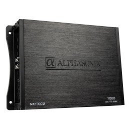 Alphasonik NA2000.4 Neuron Series 2000 Watts Max 4-Channel Car Amp with 4-Way Protection Circuitry Multi-Channel Bridgeable