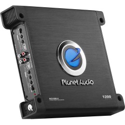 Planet Audio AC1200.4 4 Channel Car Amplifier - 1200 Watts, Full Range, Class A/B, 2-4 Ohm Stable, Mosfet Power Supply,