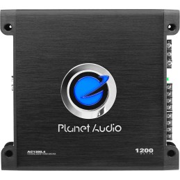 Planet Audio AC1200.4 4 Channel Car Amplifier - 1200 Watts, Full Range, Class A/B, 2-4 Ohm Stable, Mosfet Power Supply,