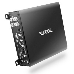 Recoil DI550.4 Full-Range Class-D 4-Channel Car Audio Amplifier, 1,040 Watts Max Power, 2-4 Ohm Stable, Mosfet Power Supply,