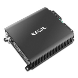 Recoil DI550.4 Full-Range Class-D 4-Channel Car Audio Amplifier, 1,040 Watts Max Power, 2-4 Ohm Stable, Mosfet Power Supply,