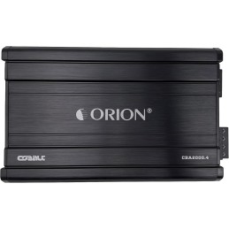 Orion Cobalt 4 Channel Amplifier – Class A/B Multichannel Amplifier 1000W RMS 2000W Max, Car Electronics Car Audio Stereo