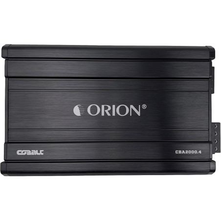 Orion Cobalt 4 Channel Amplifier – Class A/B Multichannel Amplifier 1000W RMS 2000W Max, Car Electronics Car Audio Stereo