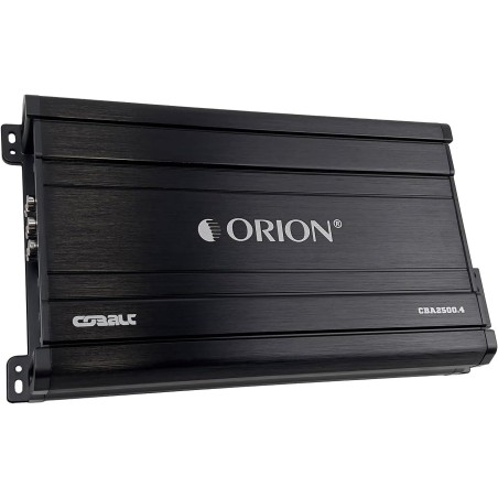 Orion Cobalt Series CBA2500.4 High Efficiency 4-Channel Class A/B Amplifier for Car Audio Stereo - 2500W High Output, 2/4 Ohm