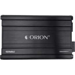Orion Cobalt Series CBA2500.4 High Efficiency 4-Channel Class A/B Amplifier for Car Audio Stereo - 2500W High Output, 2/4 Ohm