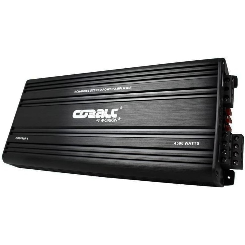 Orion Cobalt Series CBA2500.4 High Efficiency 4-Channel Class A/B Amplifier for Car Audio Stereo - 2500W High Output, 2/4 Ohm