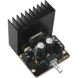 DollaTek Car Stereo-Verstärkerplatine, 30W + 30W Klasse AB Car-Audio-Verstärker 2.0 Zweikanal-Gold-Stereoverstärkerplatine