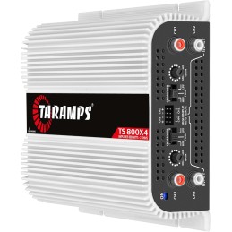 Taramps TS 800x4 Car Audio Multichannel Amplifier 800 Watts Rms 2 Ohms 4 Channel 2 Bridged Channel Full Range Crossover,