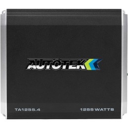 Autotek TA-1255.4 TA Series 1,200-Watt-Max 4-Channel Class AB Amp, Multicolored