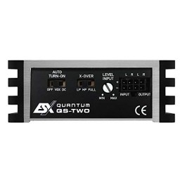 ESX QS-TWO-ISO QUANTUM | 2-Kanal Class D Nano Digital Verstärker 380 Watt Max. Ausgangsleistung