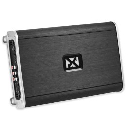 NVX VAD11005 5-Channel Class D Amplifier 2200W Max, 1100W RMS High Power, 2/4-ohm Stable, High/Low Pass X-Over, Bass Boost,