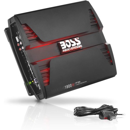 BOSS Audio Systems PV3700 5 Channel Car Stereo Amplifier – 3700 High Output, 5 Channel, 2/4 Ohm Stable, Low/High Level Inputs,