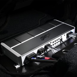 Stinger SPX700X4 Micro 4 Channel 700 Watt Powersports Amplifier for Motorcycles, ATV, Marine and Mobile Applications