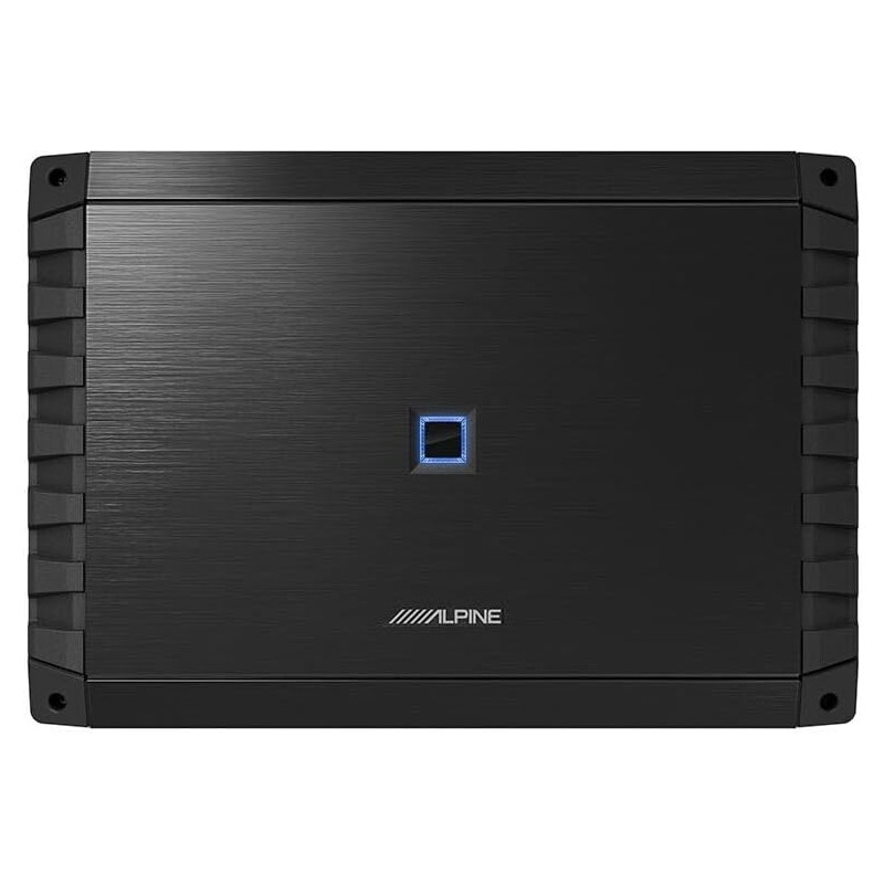 Alpine S2-A55V S-Series Class-D 5-Channel Amplifier, Hi-Res Certified, 40W x 4 + 200W x 1 @ 4 Ω, 60W x 4 + 300W x 1 @ 2 Ω