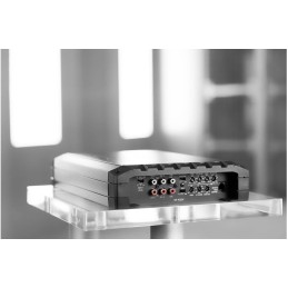 Alpine S2-A55V S-Series Class-D 5-Channel Amplifier, Hi-Res Certified, 40W x 4 + 200W x 1 @ 4 Ω, 60W x 4 + 300W x 1 @ 2 Ω